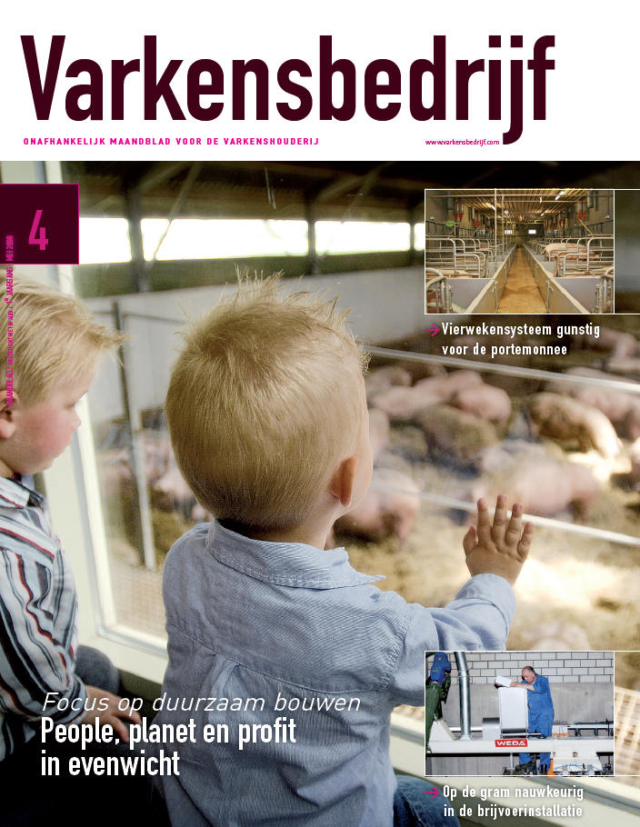 Winactie nieuwe vormgeving vakblad Varkensbedrijf