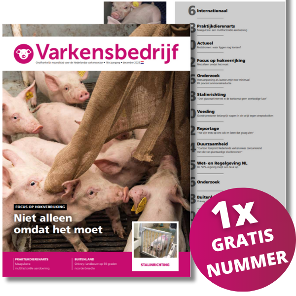 Proefnummer op vakblad Varkensbedrijf