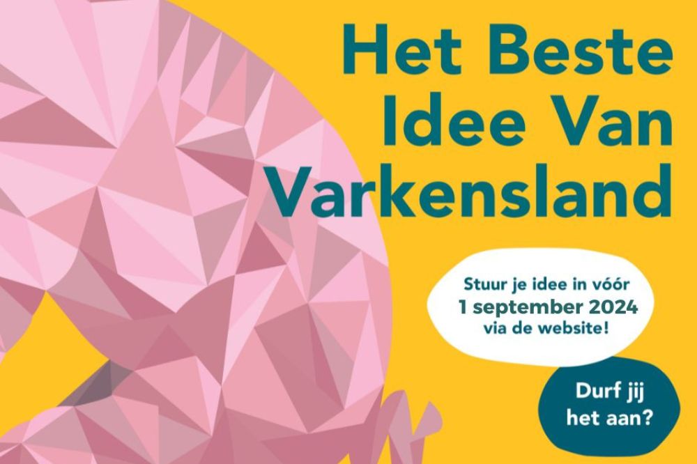 9e editie van Het Beste Idee van Varkensland van start